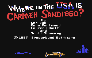 Where in the USA is Carmen Sandiego