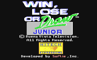 Win, Lose or Draw Junior