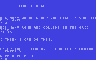 Word Search v1