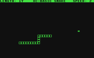 XC-BASIC Snake
