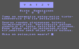 Yatzy v4