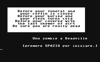 Uno Zombie a Deadville