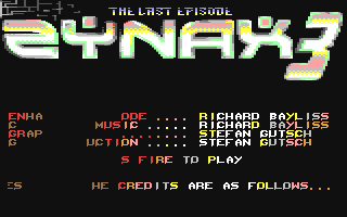 Zynax III - The Last Episode