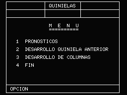 quinielas