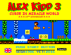 Alex Kidd (Demo) (Alex Kid In Miracle World Mod)