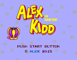 Alex Kidd In Bro No (Alex Kidd In Miracle World Mod)