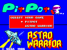Astro Warrior & Pit Pot