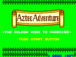 Aztec Adventure The Golden Road to ParadiseNazca 88