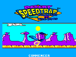 Desert Speedtrap - Starring Road Runner and Wile E Coyot