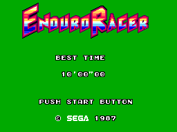 Enduro Racer (128K)