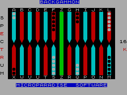 Backgammon(MicroparadiseSoftware)
