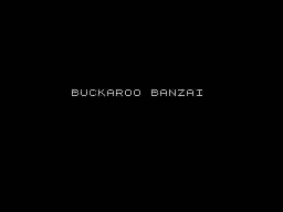 BuckarooBanzai