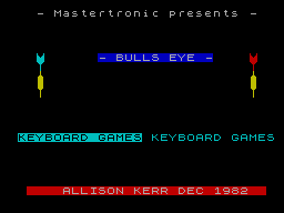 Bullseye(MastertronicLtd)