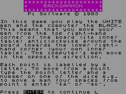 backgammon(3)(PiSoftware)