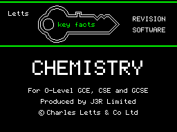 Chemistry(CharlesLetts)