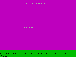 Countdown(ZXComputing)