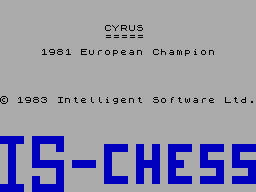 CyrusISChess