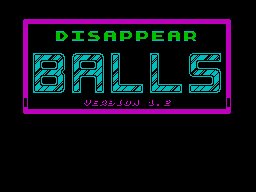 DisappearBalls
