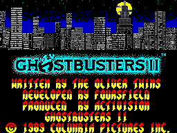 GhostbustersII