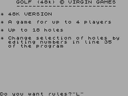 Golf(Virgin)