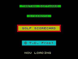 GolfScorecard