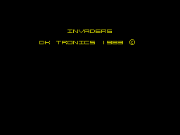 Invaders(DKTronics)