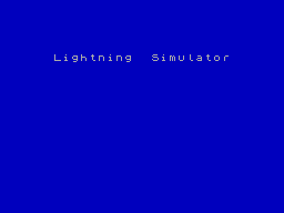 LightningSimulator