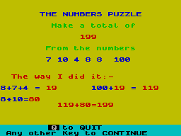 NumbersPuzzleThe