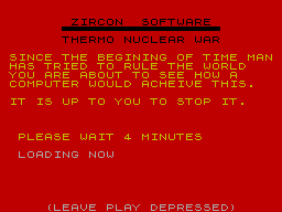 Thermo-NuclearWar